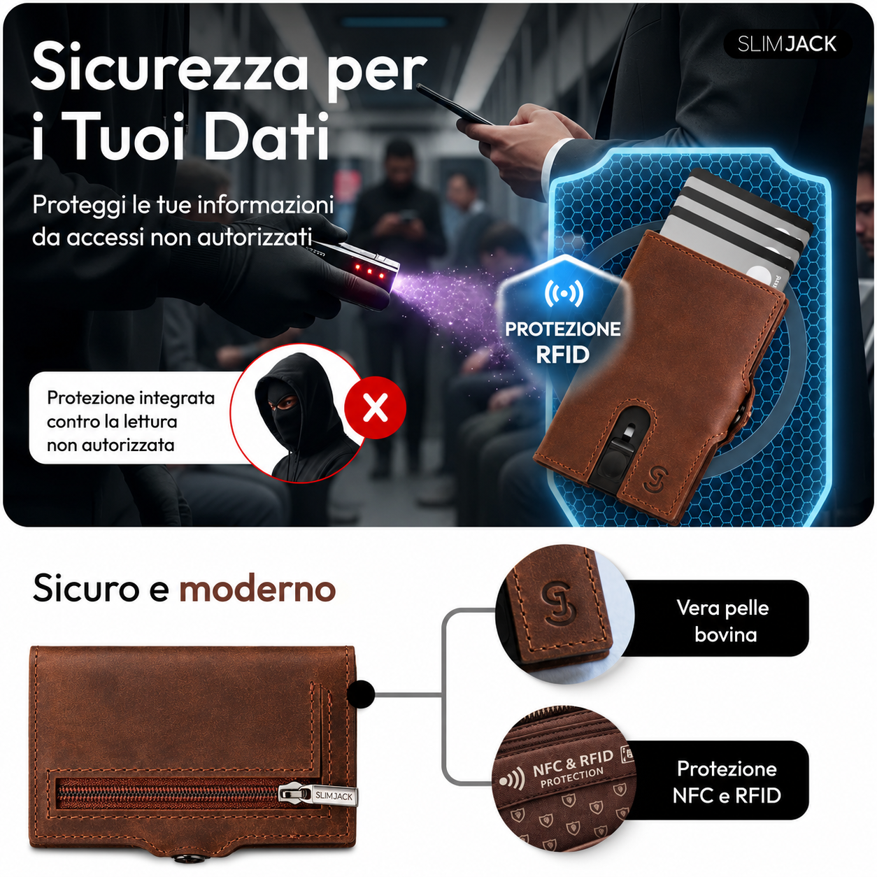 #stile_Pelle marrone scuro