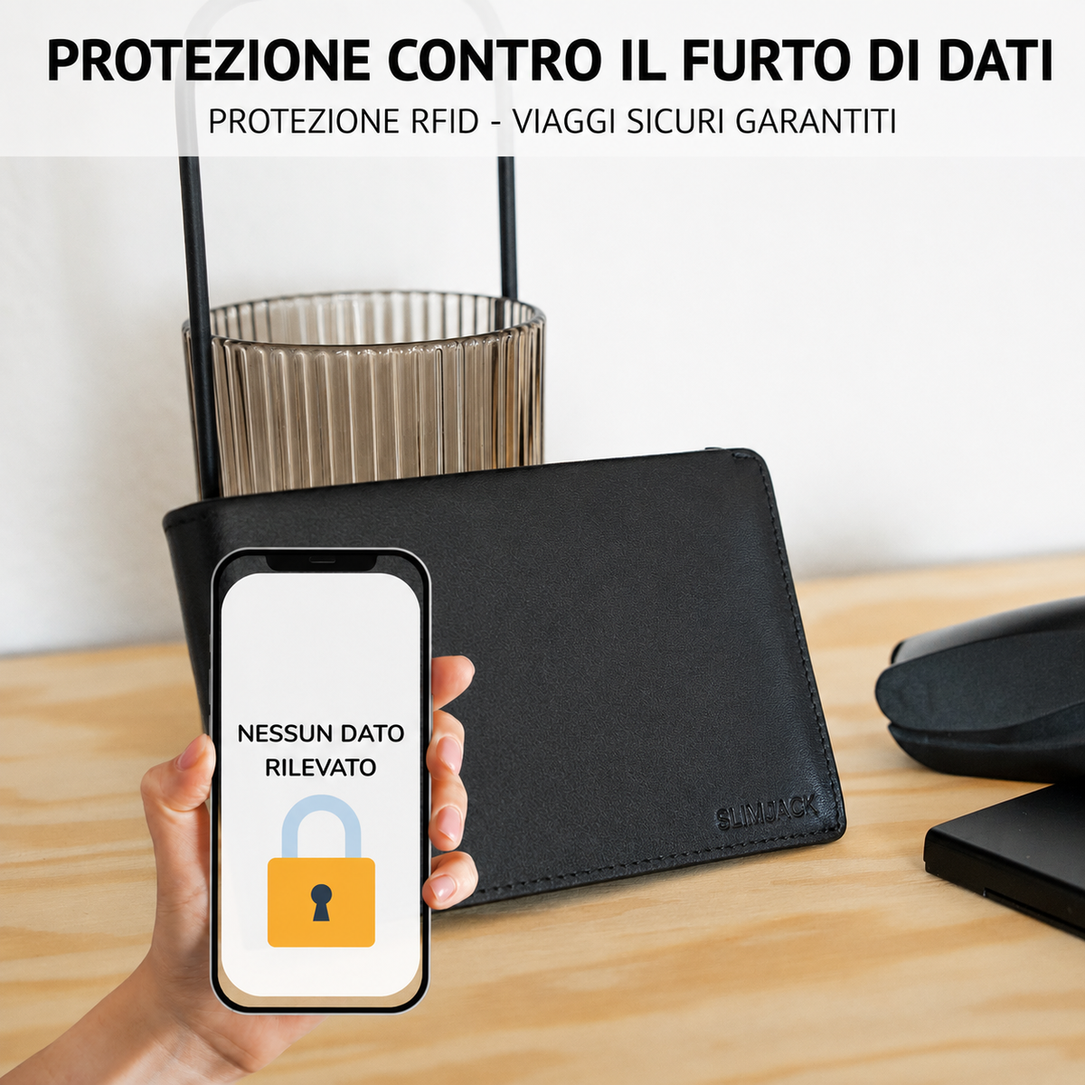 SLIMJACK® Portafoglio passaporto