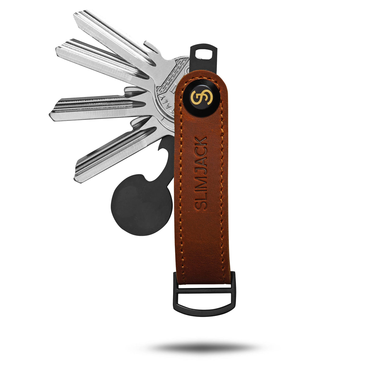Keyholder with bottle opener