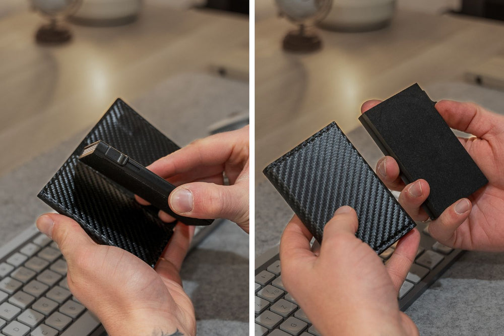 Two parts, one wallet