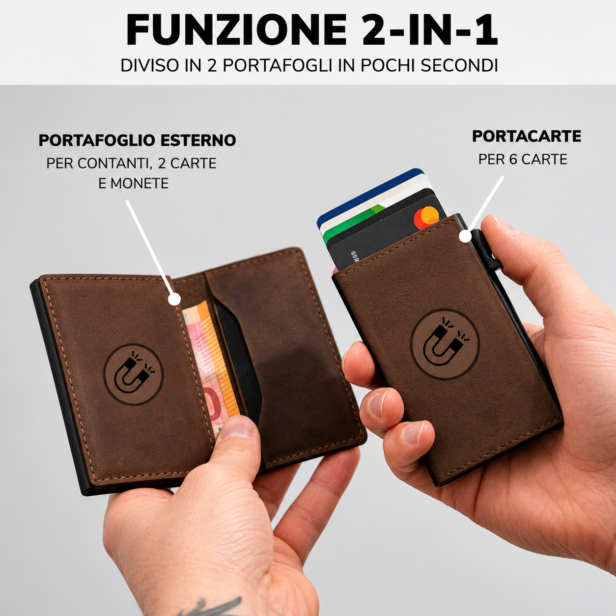 #stile_Pelle marrone scuro